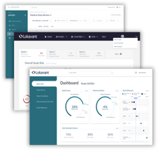 Central dashboard for all study reporting