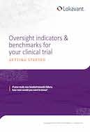 Oversight indicators & benchmarks for your clinical trial cover